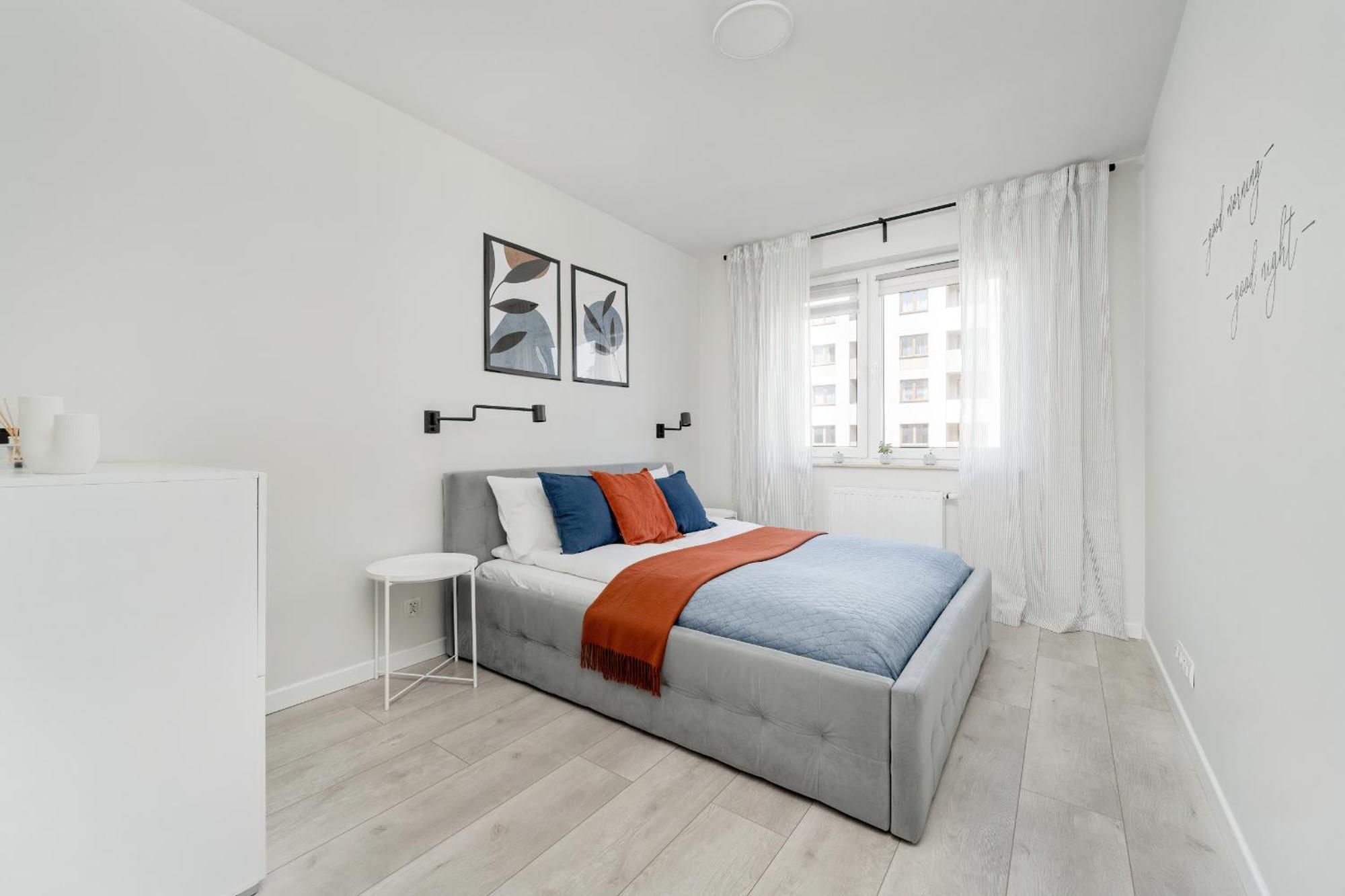 Apartment Miedziana Bright With Balcony And Parking By Renters *